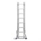 Лестница, 3 х 8 ступеней, алюминиевая, трехсекционная, Сибртех 97818 - фото 737017