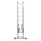 Лестница, 3 х 9 ступеней, алюминиевая, трехсекционная, Сибртех 97819 - фото 737034