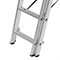 Лестница, 3 х 9 ступеней, алюминиевая, трехсекционная, Сибртех 97819 - фото 737037