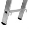 Лестница, 3 х 9 ступеней, алюминиевая, трехсекционная, Сибртех 97819 - фото 737039