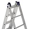 Лестница, 3 х 13 ступеней, алюминиевая, трехсекционная, Сибртех 97823 - фото 737066