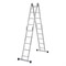 Лестница шарнирная алюминиевая, 4 х 5 ступеней, Сибртех 97883 - фото 737175