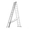 Лестница, 3 х 14 ступеней, алюминиевая, трехсекционная, Сибртех 97824 - фото 738603
