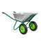 Тачка садово-строительная, 2-х колесная, грузоподъемность 320 кг, объем 100 л Сибртех 68936 - фото 740492