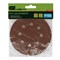 Круг абразивный на ворсовой подложке под "липучку", перфорированный, P 150, 125 мм, 5 шт Сибртех 738077 - фото 741686