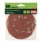 Круг абразивный на ворсовой подложке под "липучку", перфорированный, P 500, 125 мм, 5 шт Сибртех 738157 - фото 741728