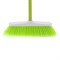 Щетка пластмассовая для подметания пола, 270 мм, "Classic", салатовая щетина, c черенком, 120 см, D 22 мм Elfe 93545 - фото 742002