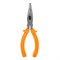 Длинногубцы изогнутые Classic, 160 мм, шлифованные, пластмассовые рукоятки Sparta 17411 - фото 747927