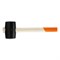 Киянка резиновая, 340 г, черная резина, деревянная рукоятка Sparta 111405 - фото 748045