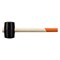 Киянка резиновая, 450 г, черная резина, деревянная рукоятка Sparta 111505 - фото 748050