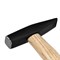 Молоток слесарный, 100 г, квадратный боек, деревянная рукоятка Sparta 102025 - фото 748484