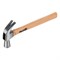Молоток-гвоздодер, 450 г, боек 27 мм, деревянная рукоятка Sparta 104205 - фото 748661