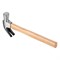 Молоток-гвоздодер, 450 г, боек 27 мм, деревянная рукоятка Sparta 104205 - фото 748662
