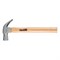 Молоток-гвоздодер, 450 г, боек 27 мм, деревянная рукоятка Sparta 104205 - фото 748663