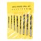 Набор сверл по дереву, 3-4-5-6-7-8-9-10 мм, 8 шт, цилиндрический хвостовик Sparta 702125 - фото 751700