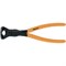 Клещи Black HeaD, 200 мм, торцевые, обрезиненные рукоятки Sparta 179385 - фото 753327