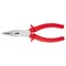 Длинногубцы изогнутые Econom, 160 мм, шлифованные, пластмассовые рукоятки Matrix 17494 - фото 754363