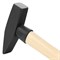 Молоток слесарный, 500 г, квадратный боек, деревянная рукоятка Matrix 10232 - фото 755551