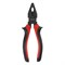 Плоскогубцы комбинированные Black Nickel, 160 мм, двухкомпонентные рукоятки Matrix 16978 - фото 756592