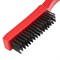 Щетка зачистная пятирядная, закаленная прямая проволока с пластиковой ручкой Matrix 74815 - фото 771191