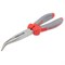 Длинногубцы изогнутые, 200 мм, двухкомпонентные рукоятки Matrix Professional 17404 - фото 774468
