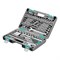 Набор инструментов, 1/2", 1/4", CrV, пластиковый кейс 82 предмета Stels 14105 - фото 776733
