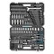 Набор инструментов, 1/2", 3/8", 1/4", CrV, 120 зубьев, 216 предметов Gross 14157 - фото 783049