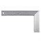Угольник стальной 300 мм, нержавеющая сталь, градуировка, алюминиевое основание Denzel 32397 - фото 787881