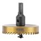 Коронка по металлу HSS, 70 мм, нитридтитановое покрытие Denzel 724123 - фото 789406