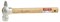 Слесарный молоток ЗУБР Эксперт оцинкованный, деревянная ручка, 400г 4-20017-04 - фото 79175