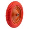 Колесо полиуретановое 3.00-8, длина оси 90 мм, подшипник 20 мм Palisad 68976 - фото 798168