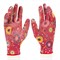 Перчатки садовые из полиэстера с нитрильным обливом, красные, M Palisad 67746 - фото 799539