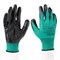 Перчатки полиэфирные с черным нитрильным покрытием маслобензостойкие, L, 15 класс вязки Palisad 67865 - фото 799563