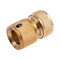 Соединитель латунный, быстросъемный для шланга 1/2 Palisad 66264 - фото 800339