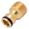 Адаптер латунный, 1/2, внешняя резьба Palisad 66272 - фото 800358