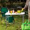 Стол складной алюм, столешница МДФ, 900 x 600 x 300/700 мм, Camping Palisad 69583 - фото 800738