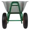 Тачка садово-строительная, 2-х колесная, усиленная, грузоподъемность 320 кг, объем 100 л Palisad 689860 - фото 803078