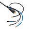 Горелка TIG TP 20 (ОКС 35-50, б/р, 2PIN) 4м водяное охлаждение TBW2002-04 Сварка - фото 807387