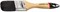 STAYER  UNIVERSAL-EURO 50 мм, 2" чёрная натуральная щетина, деревянная ручка, Плоская кисть (01022-050) - фото 81264