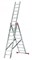 Алюминиевая трехсекционная лестница 3х9 TOR 1013306 - фото 814172