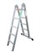 Алюминиевая двухсекционная шарнирная лестница TOR 2х5 1013314 - фото 814180