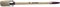 ЗУБР  УНИВЕРСАЛ 25мм, светлая натуральная щетина, деревянная ручка, Круглая кисть, МАСТЕР (01501-25) - фото 81694