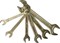 Набор гаечных ключей Stayer "ТЕХНО" рожковых, 6шт 27041-H6 - фото 86881