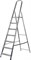 Алюминиевая стремянка ЗУБР с усиленным профилем, 7 ступеней 38805-07 - фото 91455