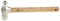 Слесарный молоток ЗУБР Эксперт оцинкованный, деревянная ручка, 500г 4-20023-05 - фото 96145