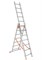 Алюминиевая трехсекционная лестница Вектор 3х7 4407 - фото 96828